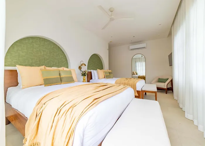 Villa Indigo Coastal -- 2 -- 6br Private -- Pool Jungle Blue Zone Living Playa Guiones *
