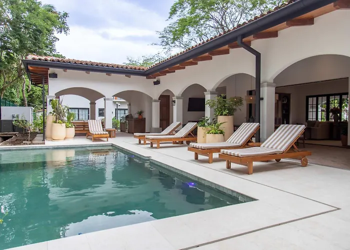 Villa Indigo Coastal -- 2 -- 6br Private -- Pool Jungle Blue Zone Living Playa Guiones
